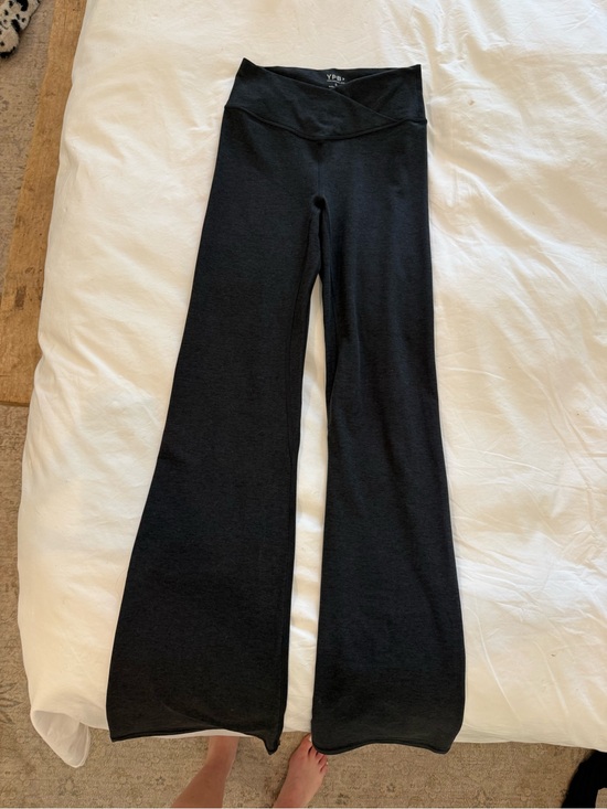 Abercrombie & Fitch Pants - YPB Abercrombie & Fitch Black Bootcut Leggings Crossover